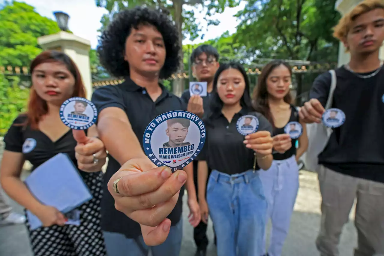 Youth activists remember Mark Welson Chua, oppose mandatory ROTC