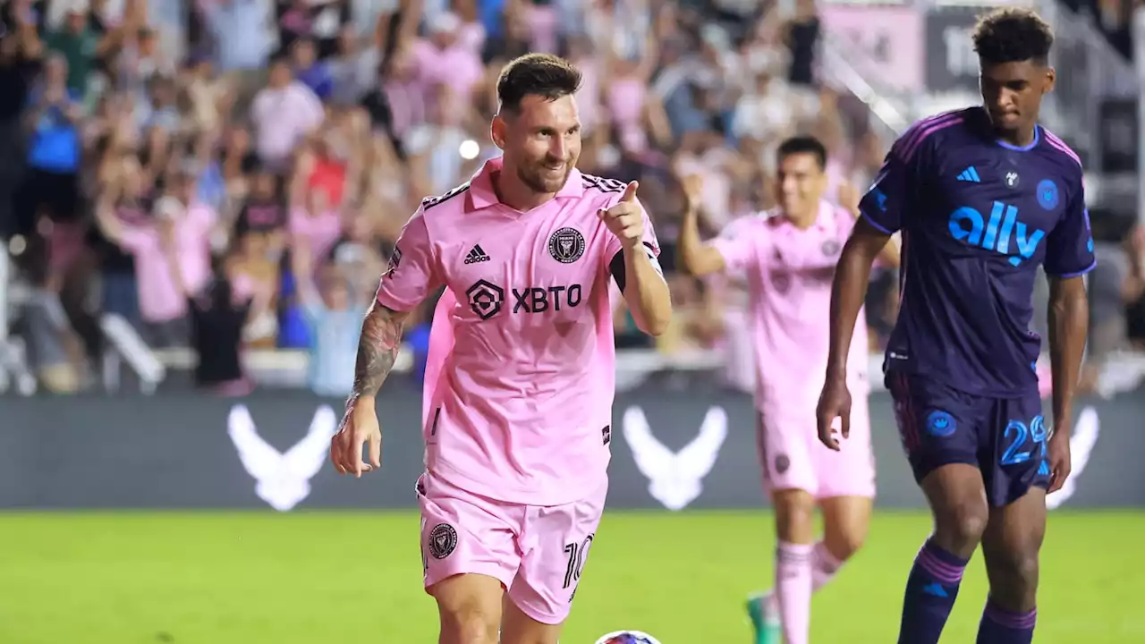 MLS: Messi marque son 8e but, l'Inter Miami en demi-finales de la Leagues Cup