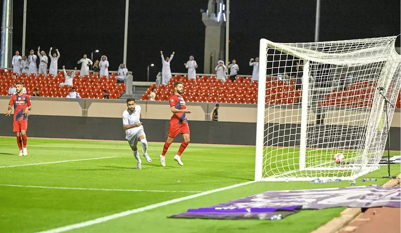 دوري روشن: الطائي يتخطى عقبة ضمك بهدف الحرابي