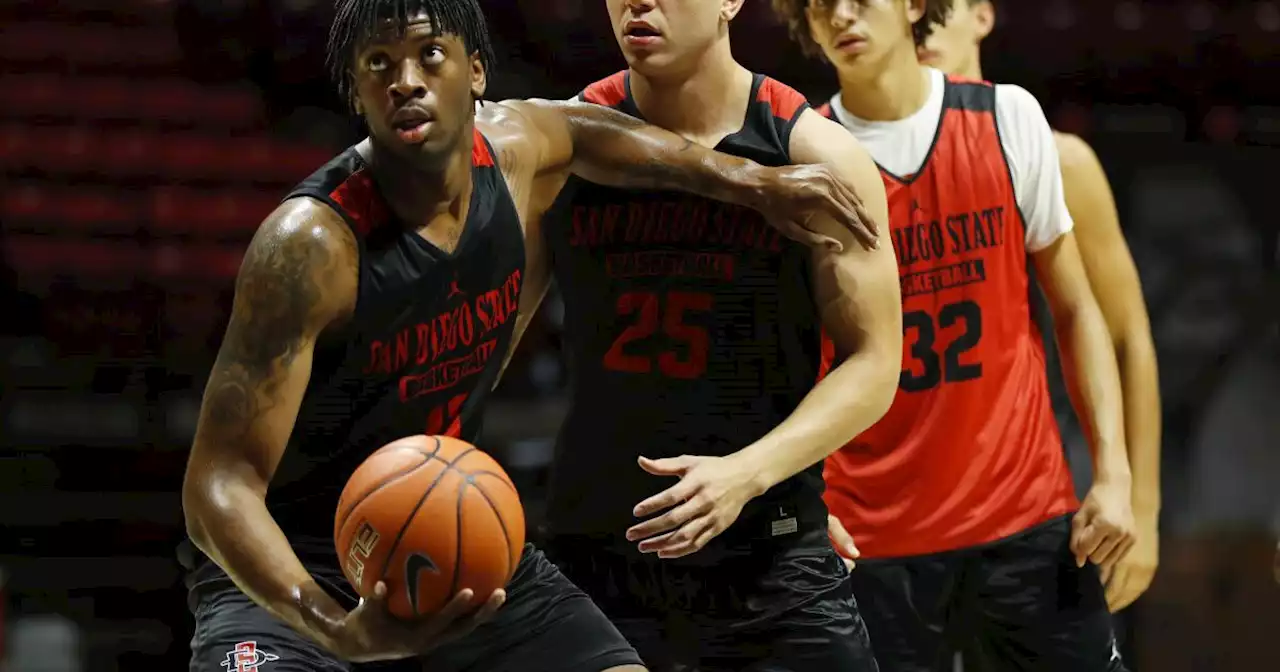 SDSU sophomores Miles Byrd, Elijah Saunders reshape their bodies ahead of basketball season