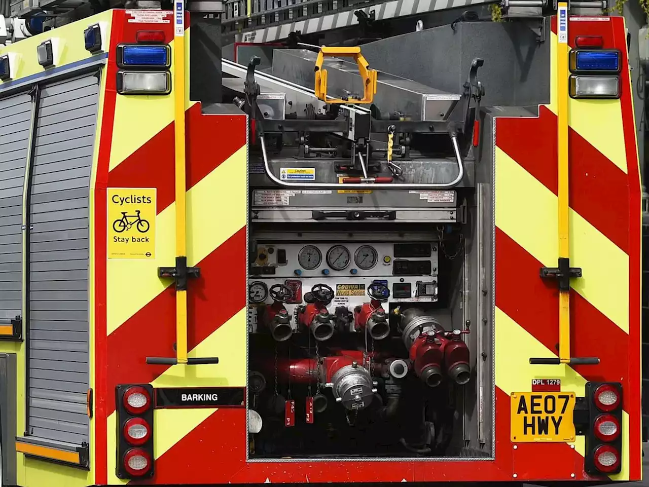 Whitchurch firefighters rescue man trapped in brook