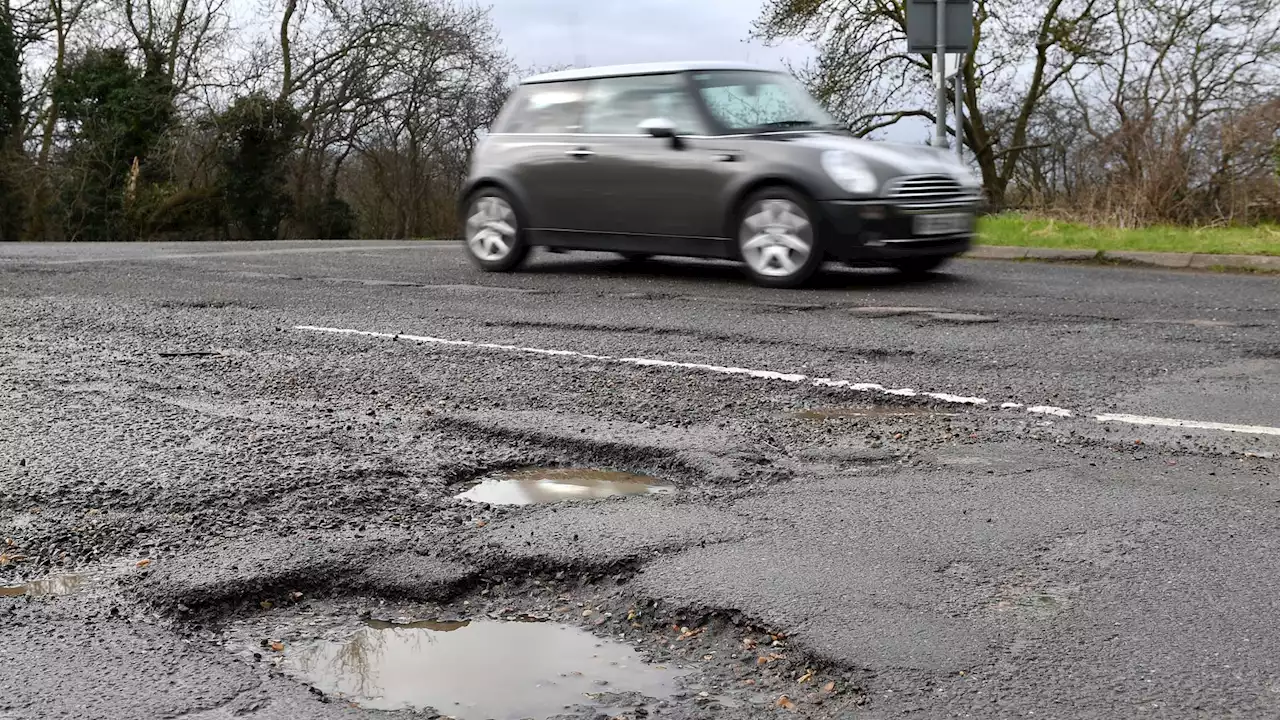 UK spends least out of 13 nations on repairing roads 'blighted' by potholes