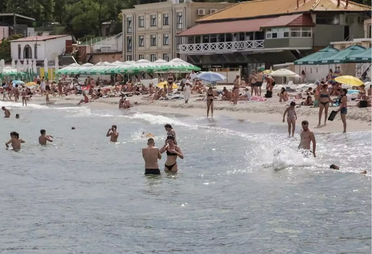 Ukraine's Odesa opens a few beaches for the first time since Russian invasion