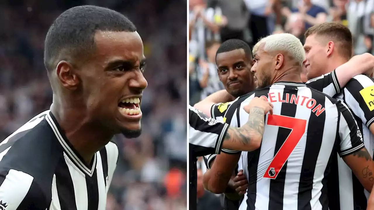 Fotboll: Alexander Isak målskytt direkt för Newcastle i premiären