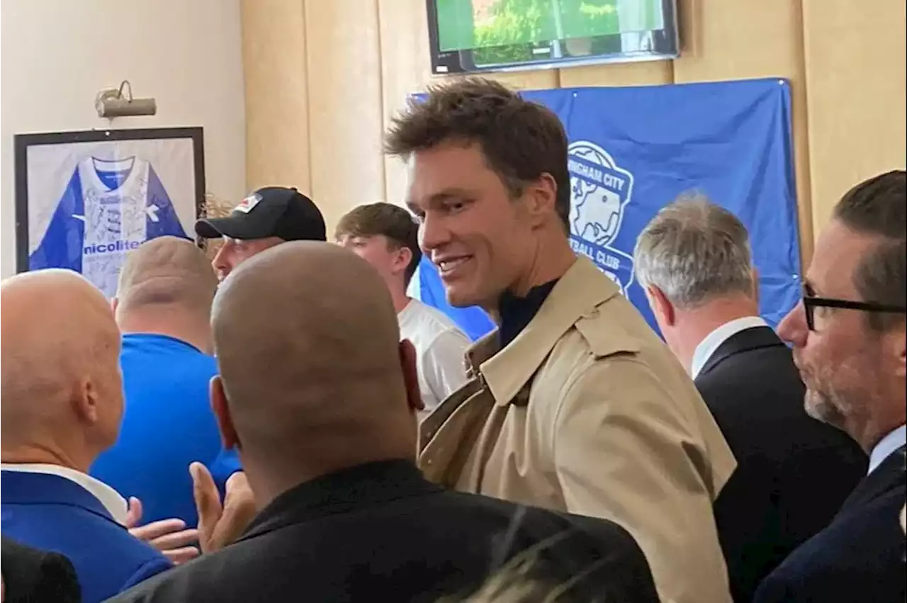 NFL legend Tom Brady spotted with fans in local pub ahead of first Birmingham game