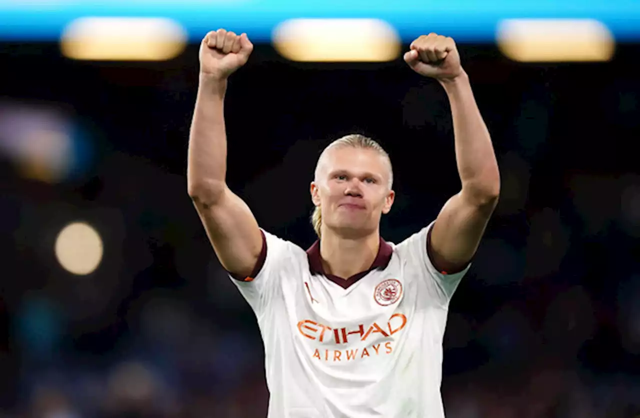 Erling Haaland at the double as Manchester City kick off new campaign in style