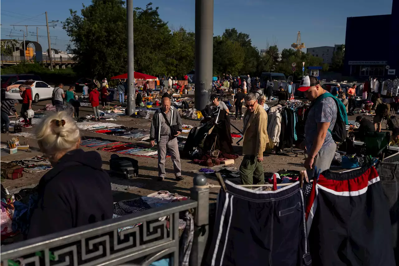 Cherished Flea Market in Ukraine Survives Despite War