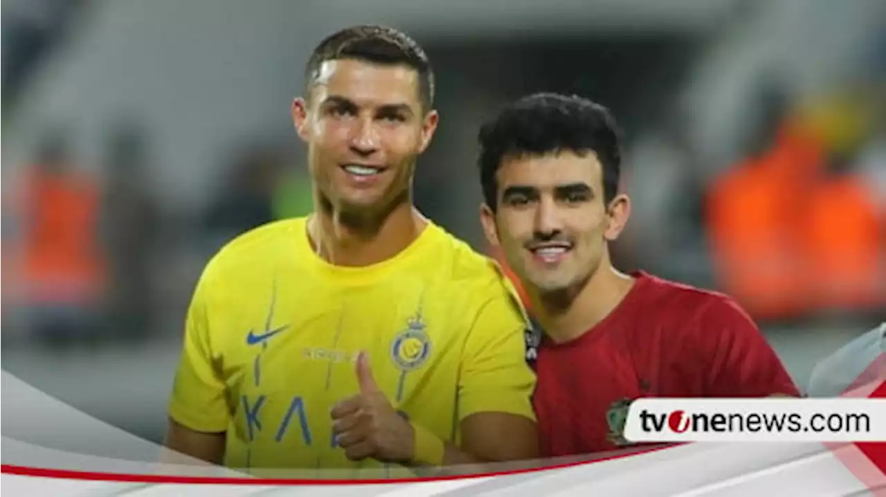 Foto Bersama Cristiano Ronaldo, Pemain Al Shorta Ini Pasang Caption Kontroversial