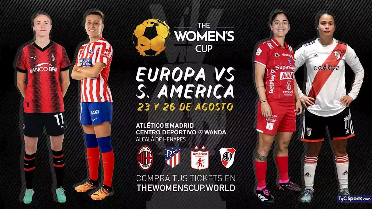 River jugará la Women's Cup en Madrid - TyC Sports