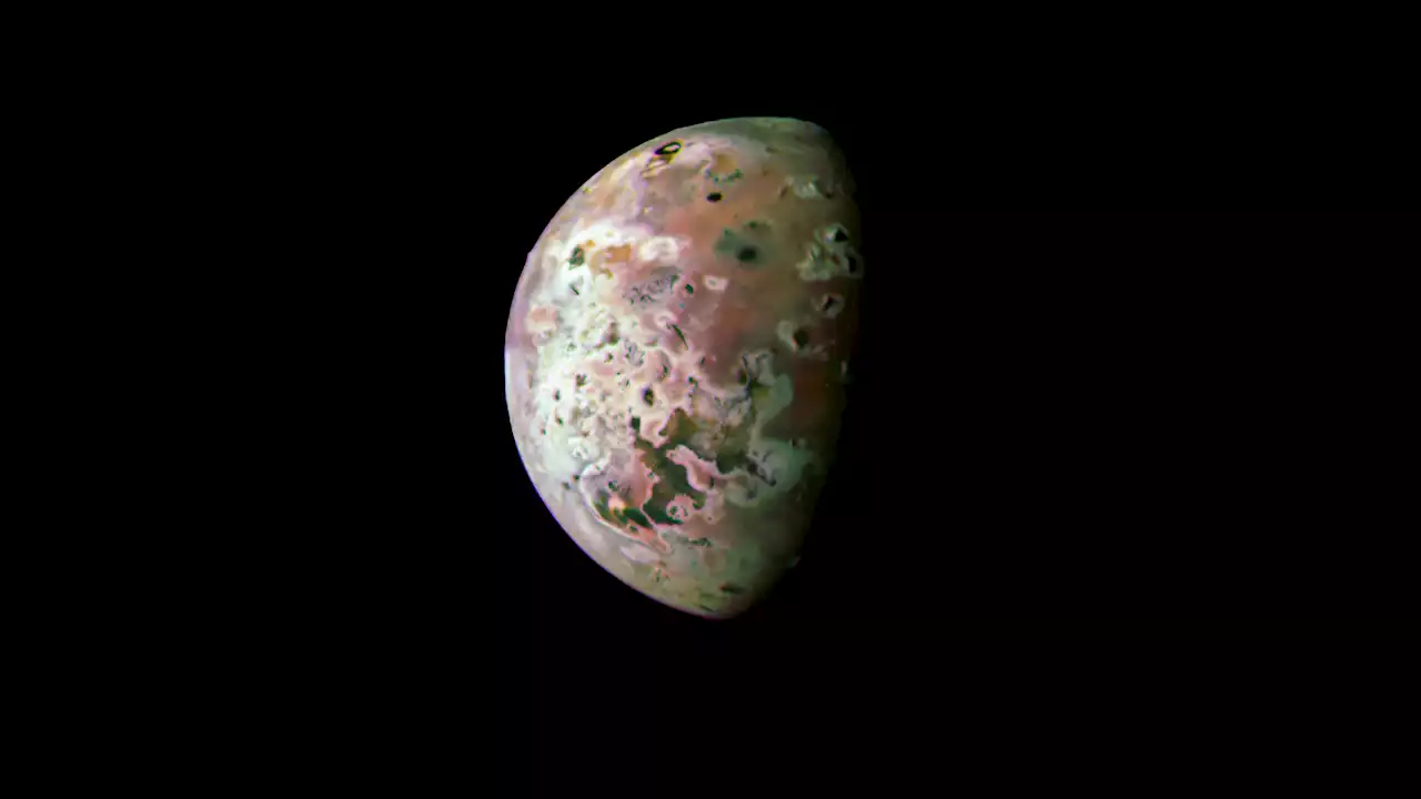 Juno Shares Stunning New Images of Jupiter's Volcanic Moon Io