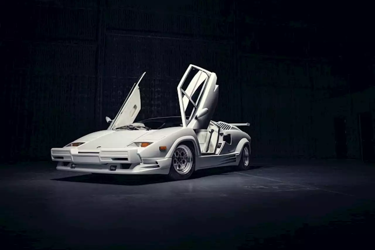 Rare 1989 Lamborghini Countach from 'The Wolf of Wall Street' up for auction