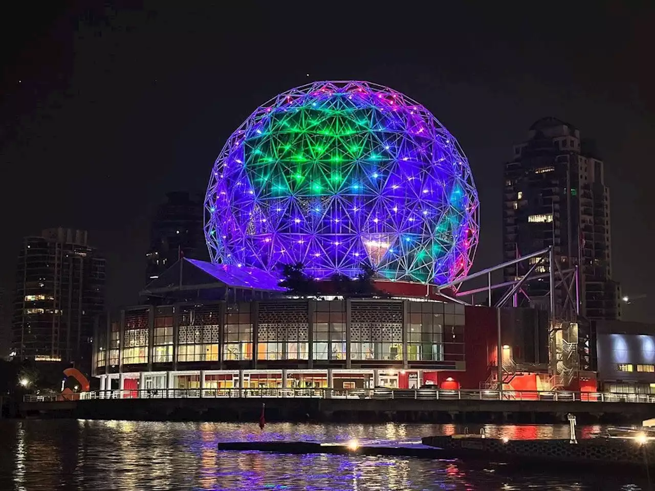 Vancouver's Science World Lights Up Every Night with New LED System