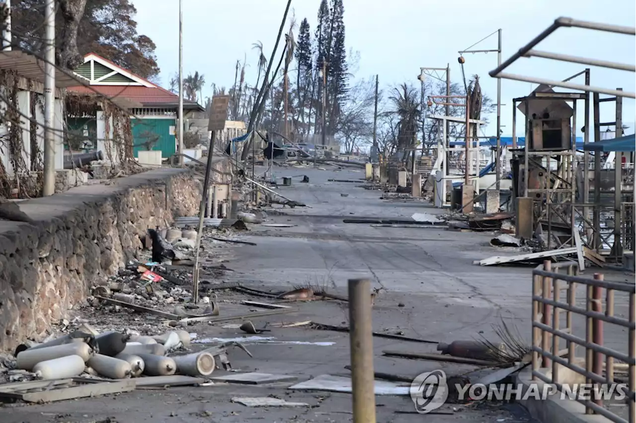 '하와이 한인 주택·상점 10여채 전소…관광객은 거의 떠난 듯' | 연합뉴스