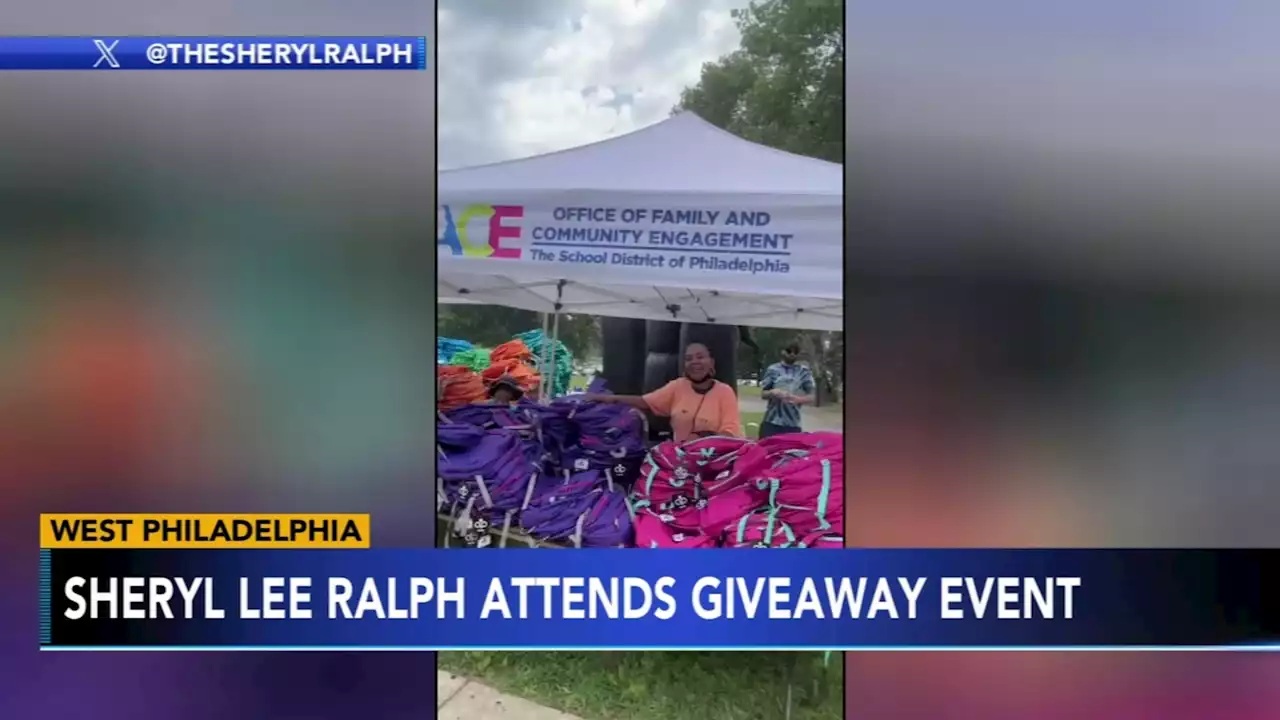 'Abbott Elementary' star attends back-to-school giveaway event in Philadelphia