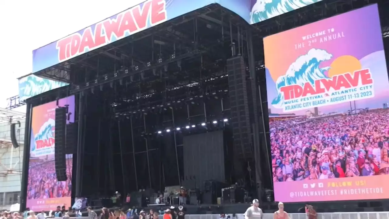 Thousands gather for massive TidalWave Music Festival in Atlantic City