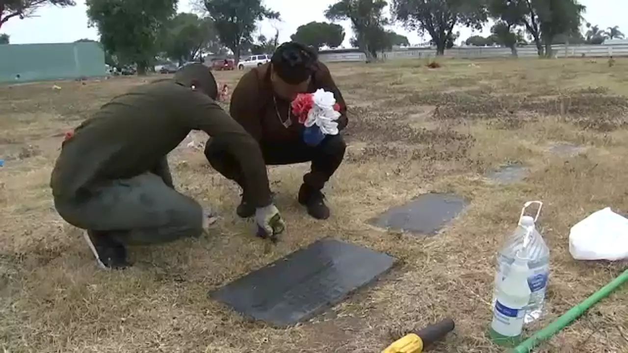 'This is dignity at its best:' Volunteers clean up Carson cemetery after unexpected closure