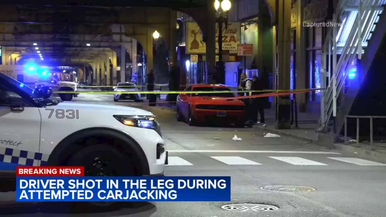 Chicago shooting: Man wounded after gunfire exchange during attempted carjacking in Loop, police say