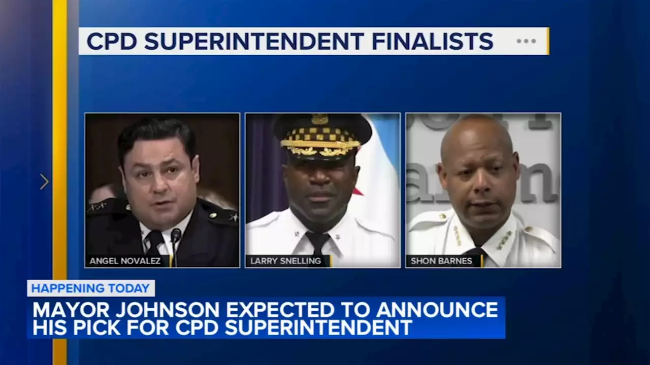 Mayor Johnson expected to make decision in Chicago police superintendent search, deadline approaches