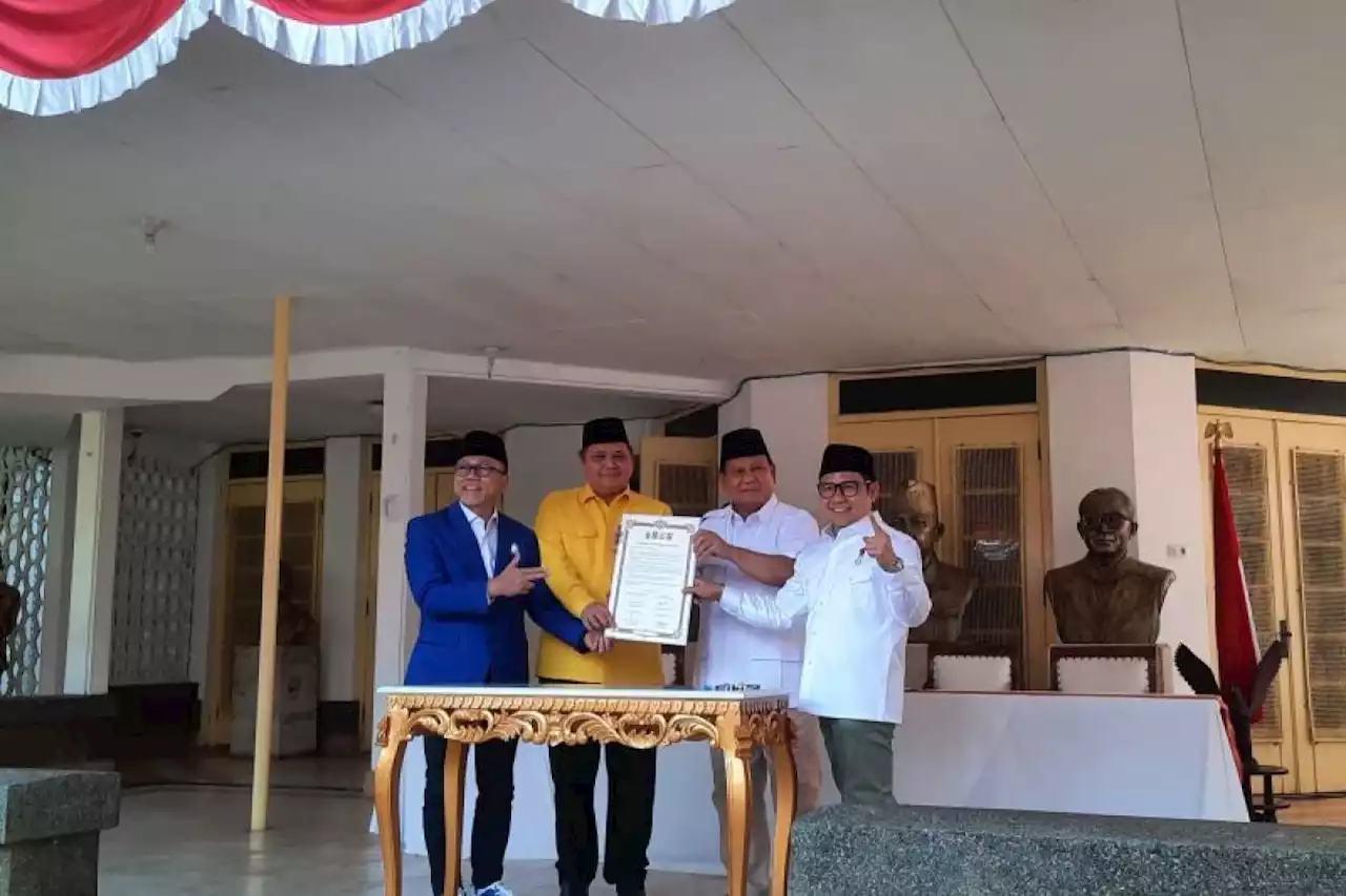 Golkar, PAN, dan PKB berkoalisi dukung Prabowo Subianto