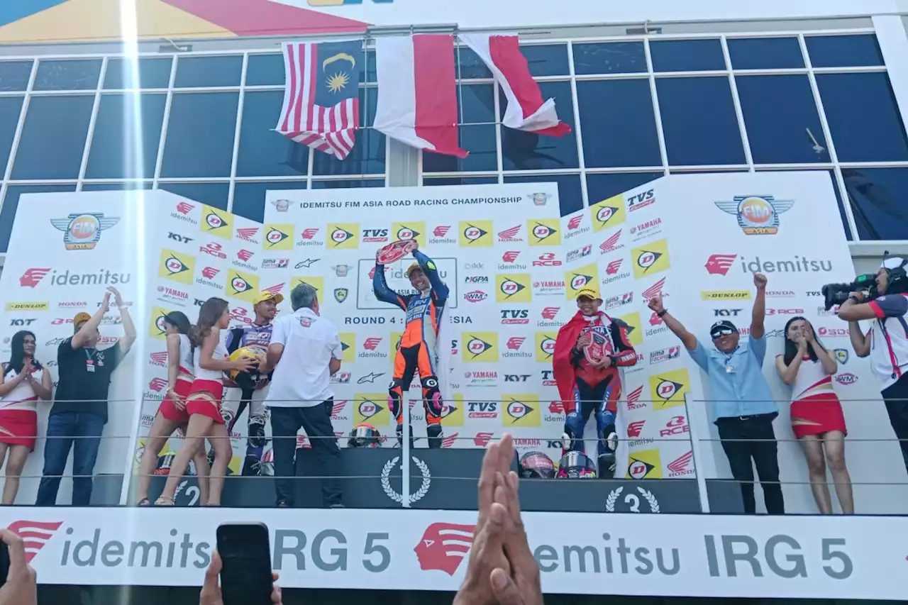 Pembalap asal Lombok juara ARRC UB 150 di Sirkuit Mandalika