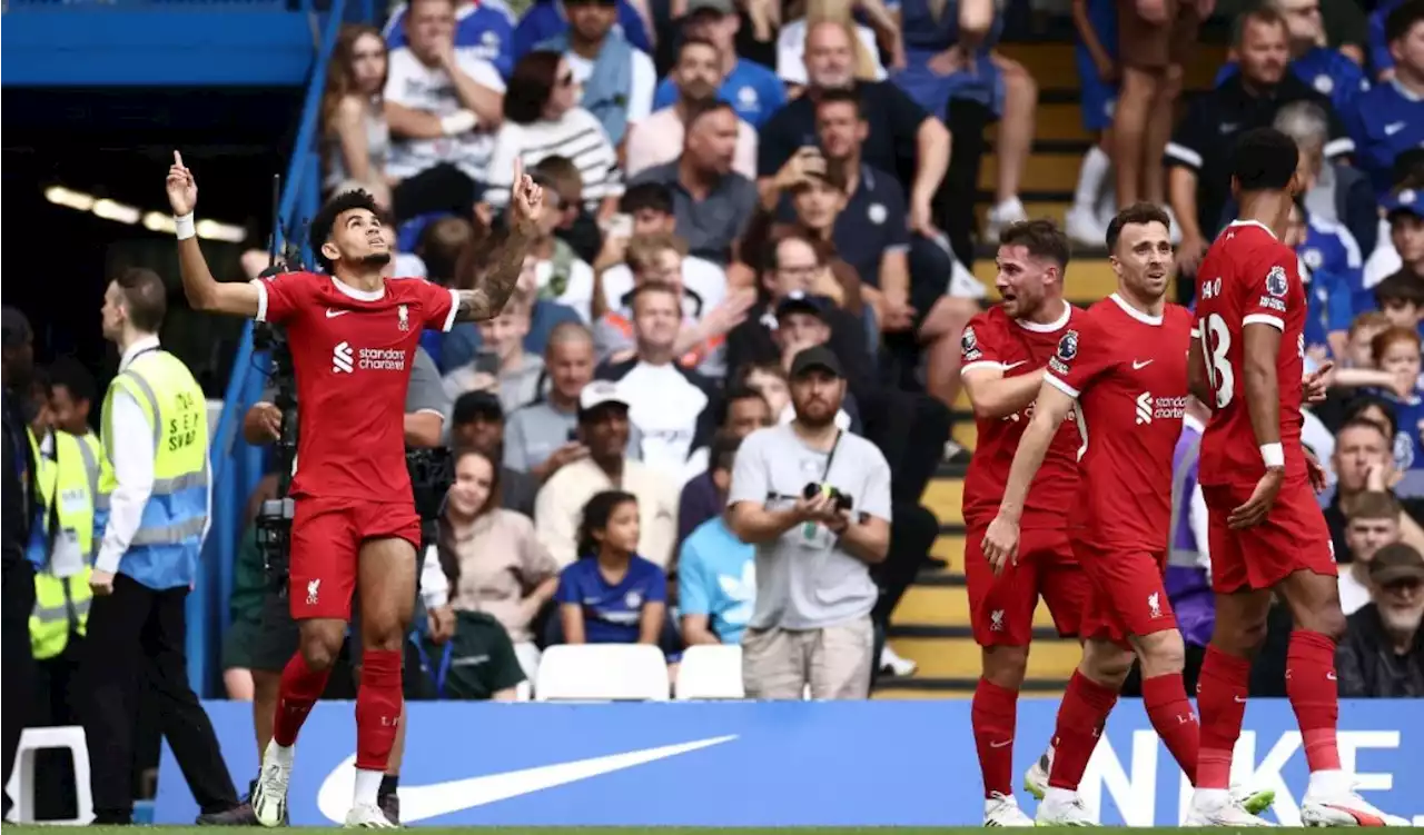 Luis Díaz brilló en el debut del Liverpool en Premier: así fue su calificación ante Chelsea