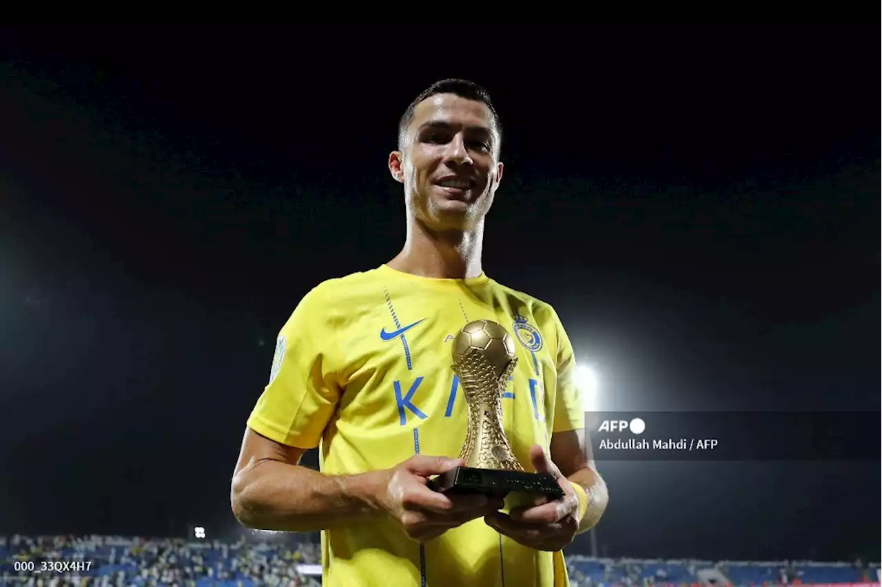 [Video] Como un niño pequeño: la emoción de Cristiano al ganar su primer título en Arabia