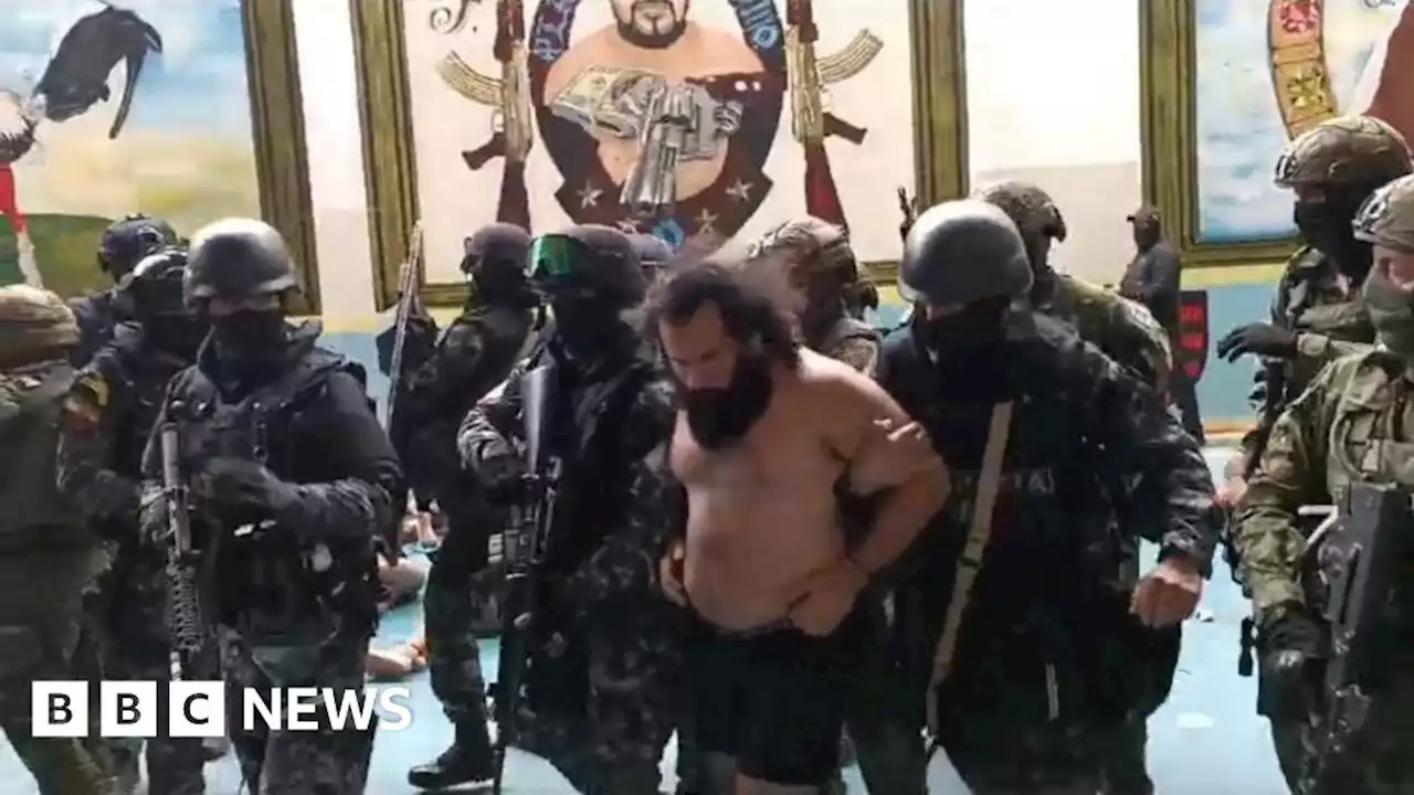 Ecuador: Thousands of soldiers move gang leader Fito