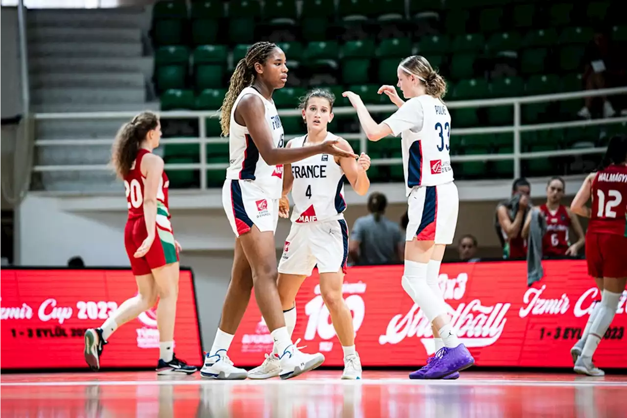 L'équipe de France U16 féminine finit bien la phase de poule contre la Hongrie - BeBasket