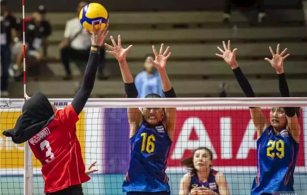 Hasil SEA V League: Tim Putri Indonesia Tumbang di Tangan Thailand