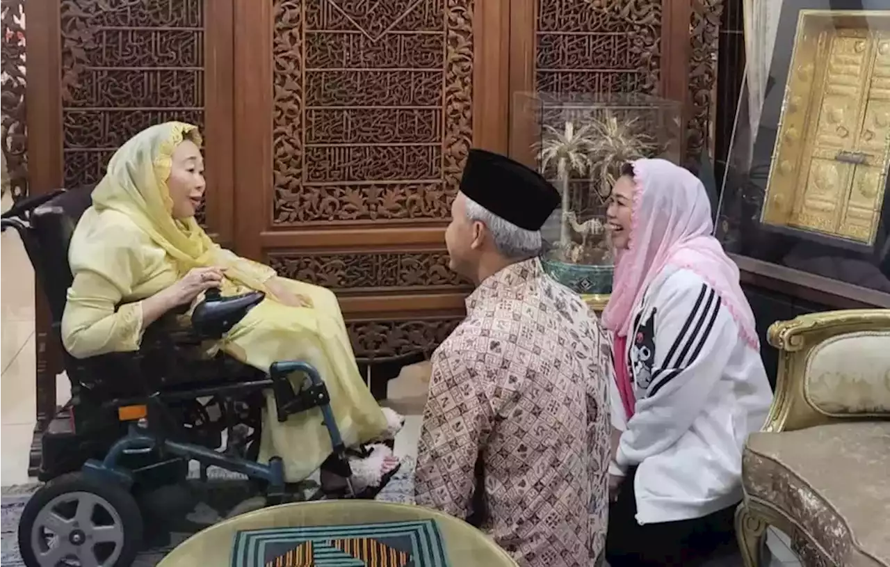 Sowan ke Istri Gus Dur, Ganjar Ungkap Isi Pembicaraan dengan Sinta Nuriyah