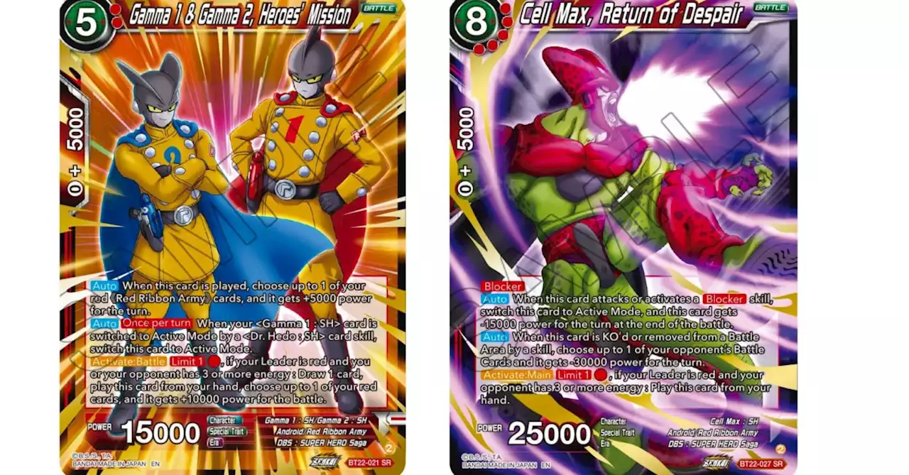 Dragon Ball Super Reveals Critical Blow: Super Hero Super Rares