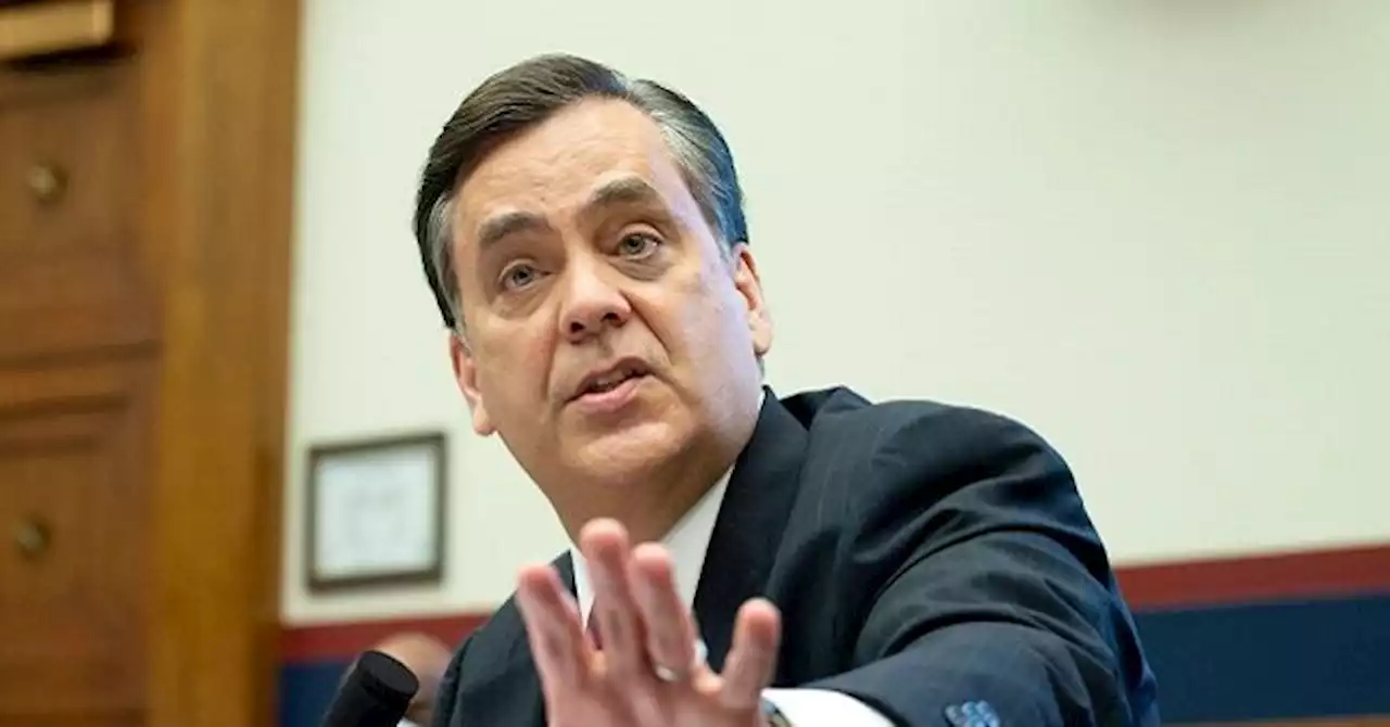 Turley: Harder for Congress to Ask Questions Now That Weiss a Special Counsel