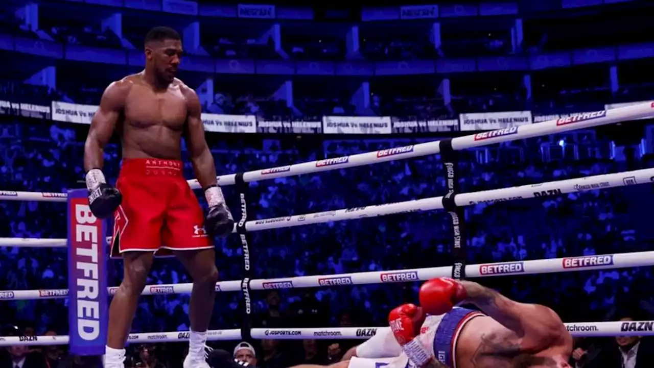 Joshua beats Helenius with seventh round knockout