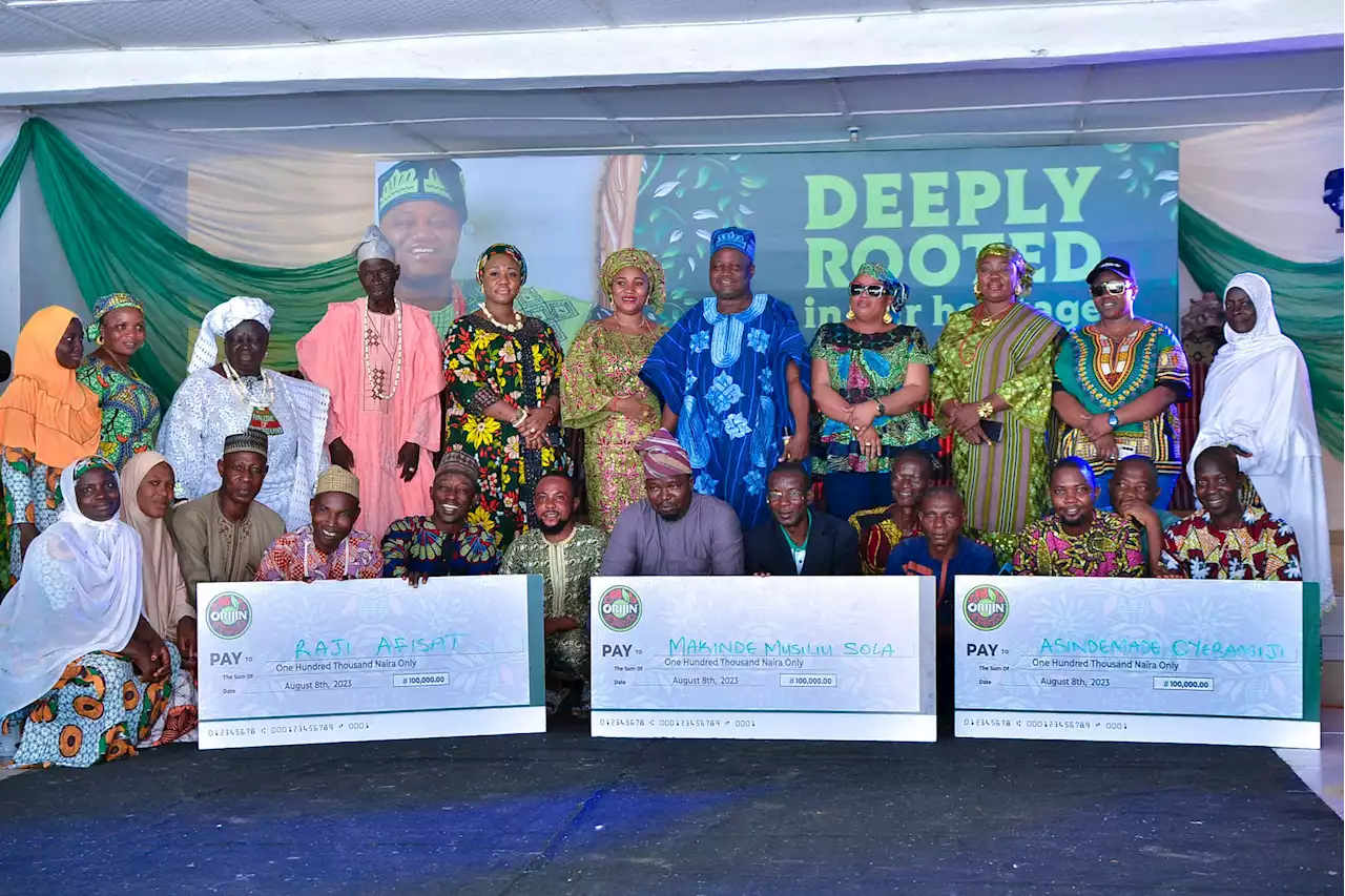 Orijin celebrates Osun Osogbo Festival, empowers youths with N4m