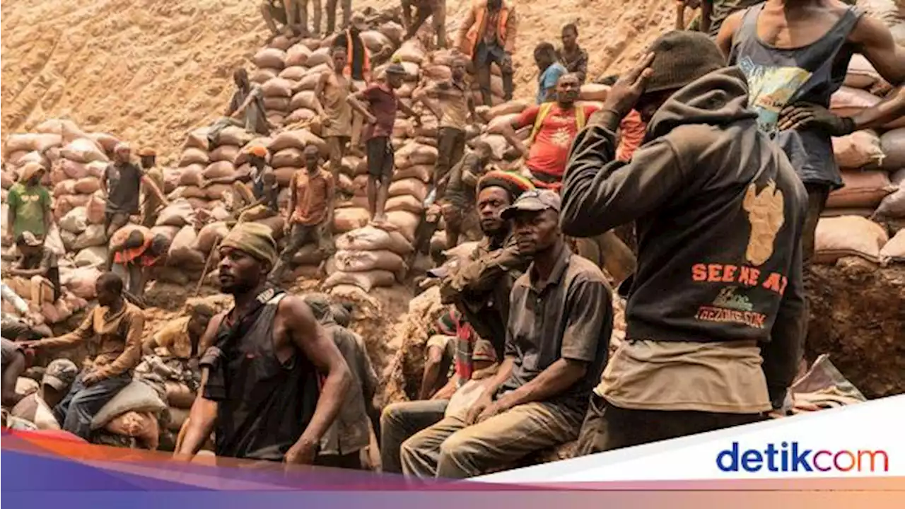 Potret Miris Pekerja Tambang Baterai Ponsel di Kongo