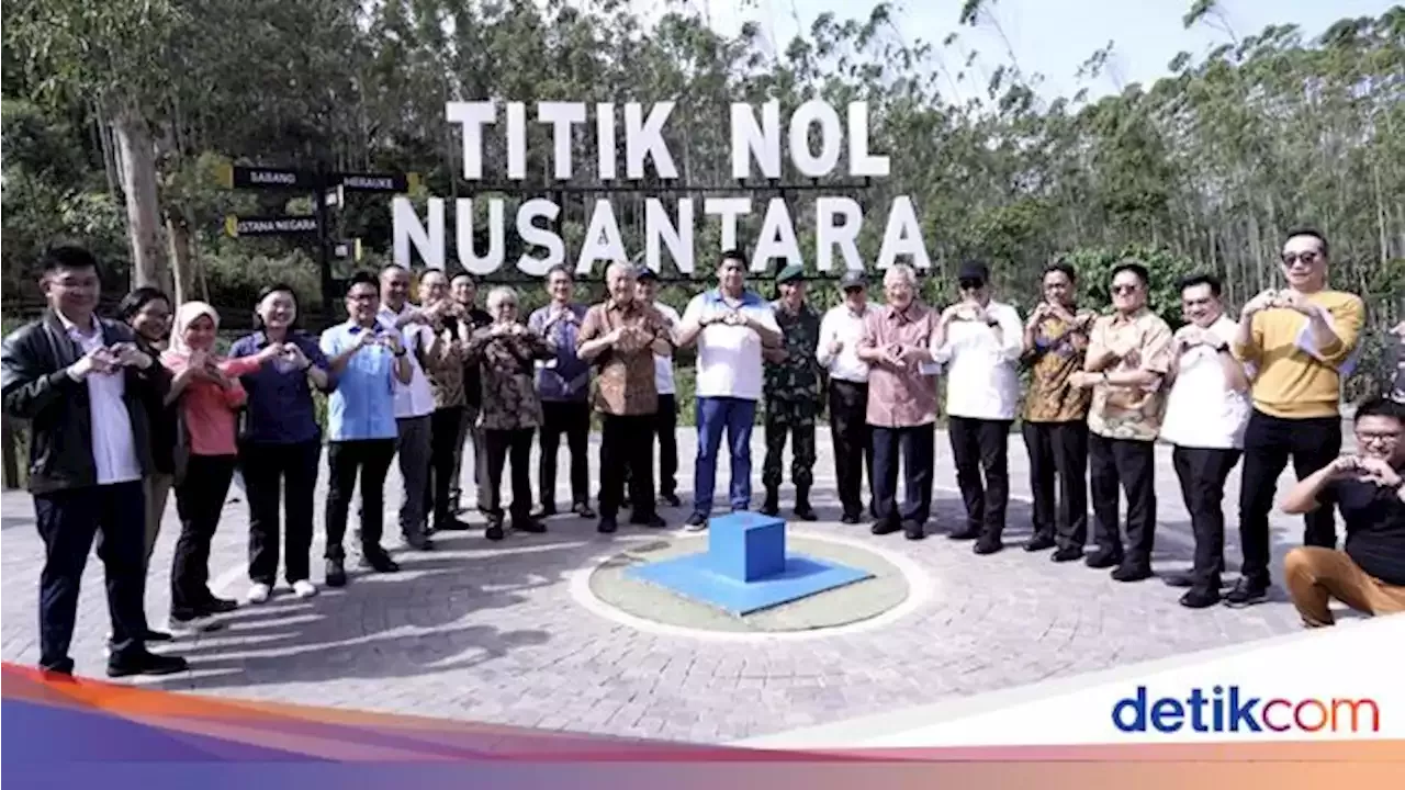 Potret Aguan Cs Yang Berkunjung Ke IKN Nusantara Bareng Bahlil ...