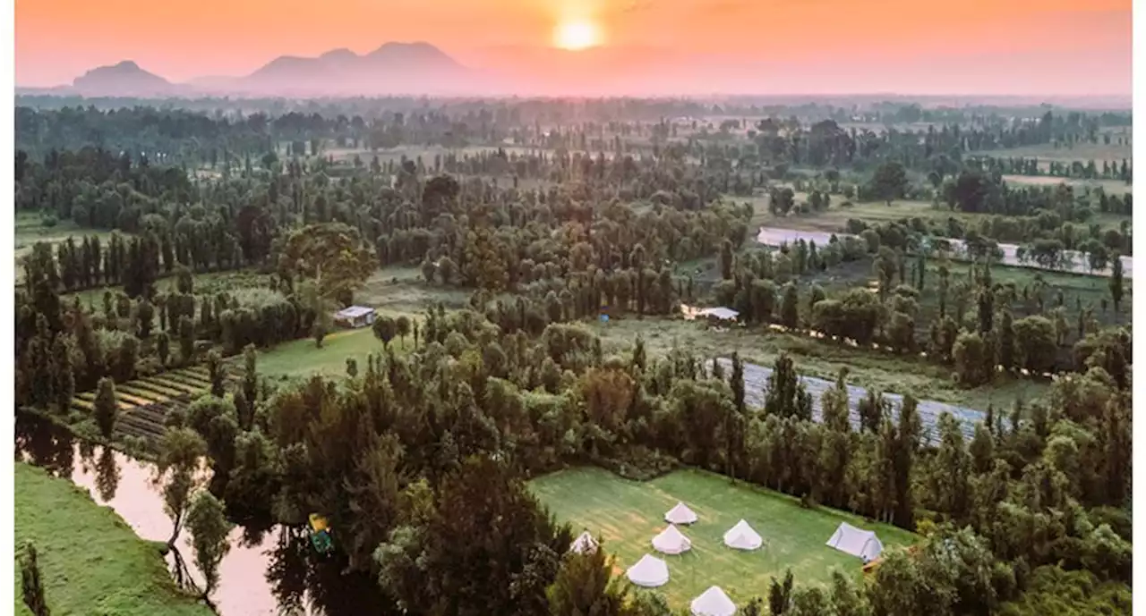 Yo Épico Glamping: pasa una noche en una chinampa en Xochimilco