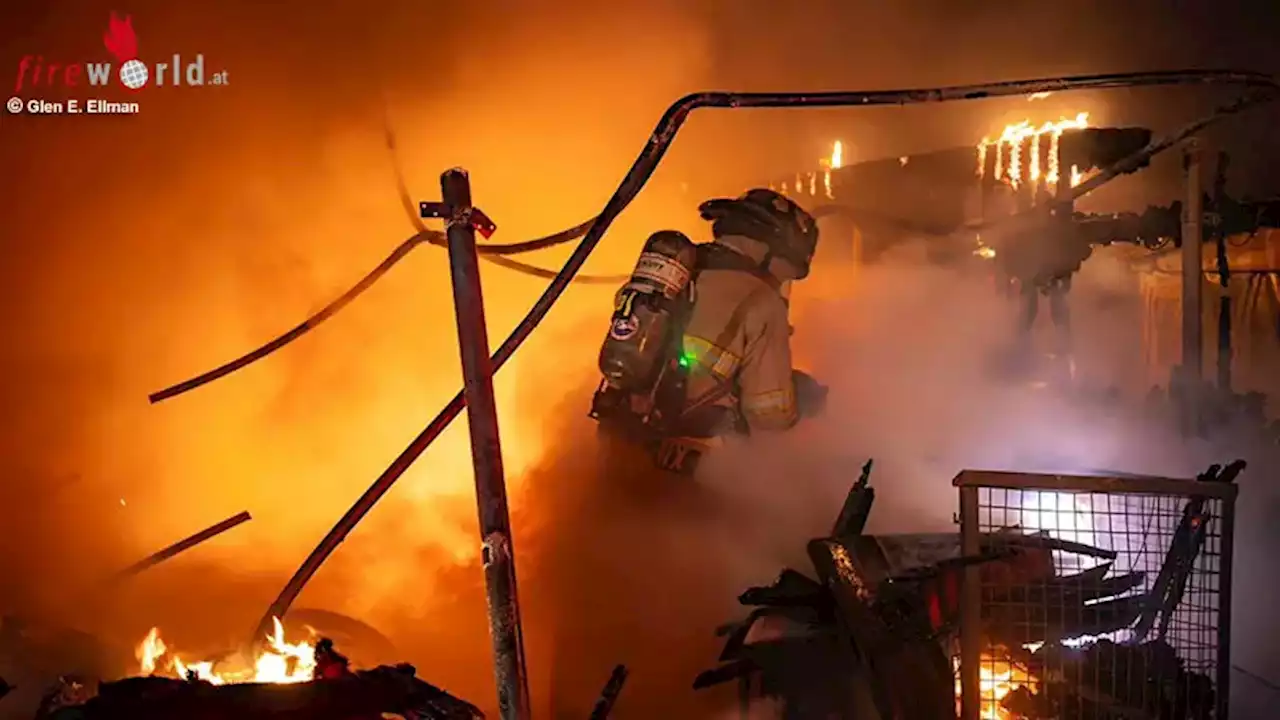 USA: Brände ohne Ende in Fort Worth → Wieder Wohnhausbrand und weiterer Wohnhausbrand durch Funkenflug