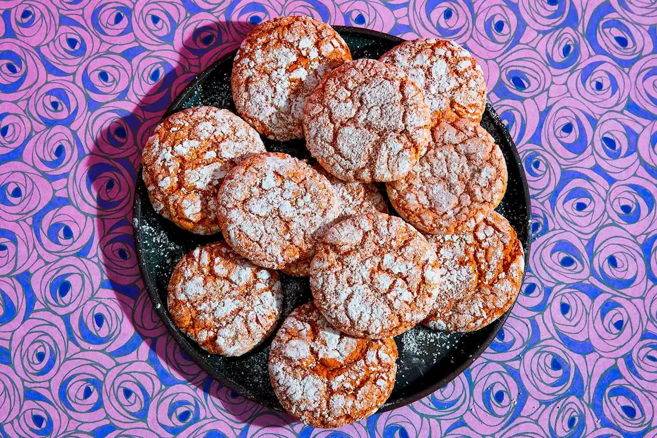 These Thai Tea Crinkle Cookies Are Always a Hit