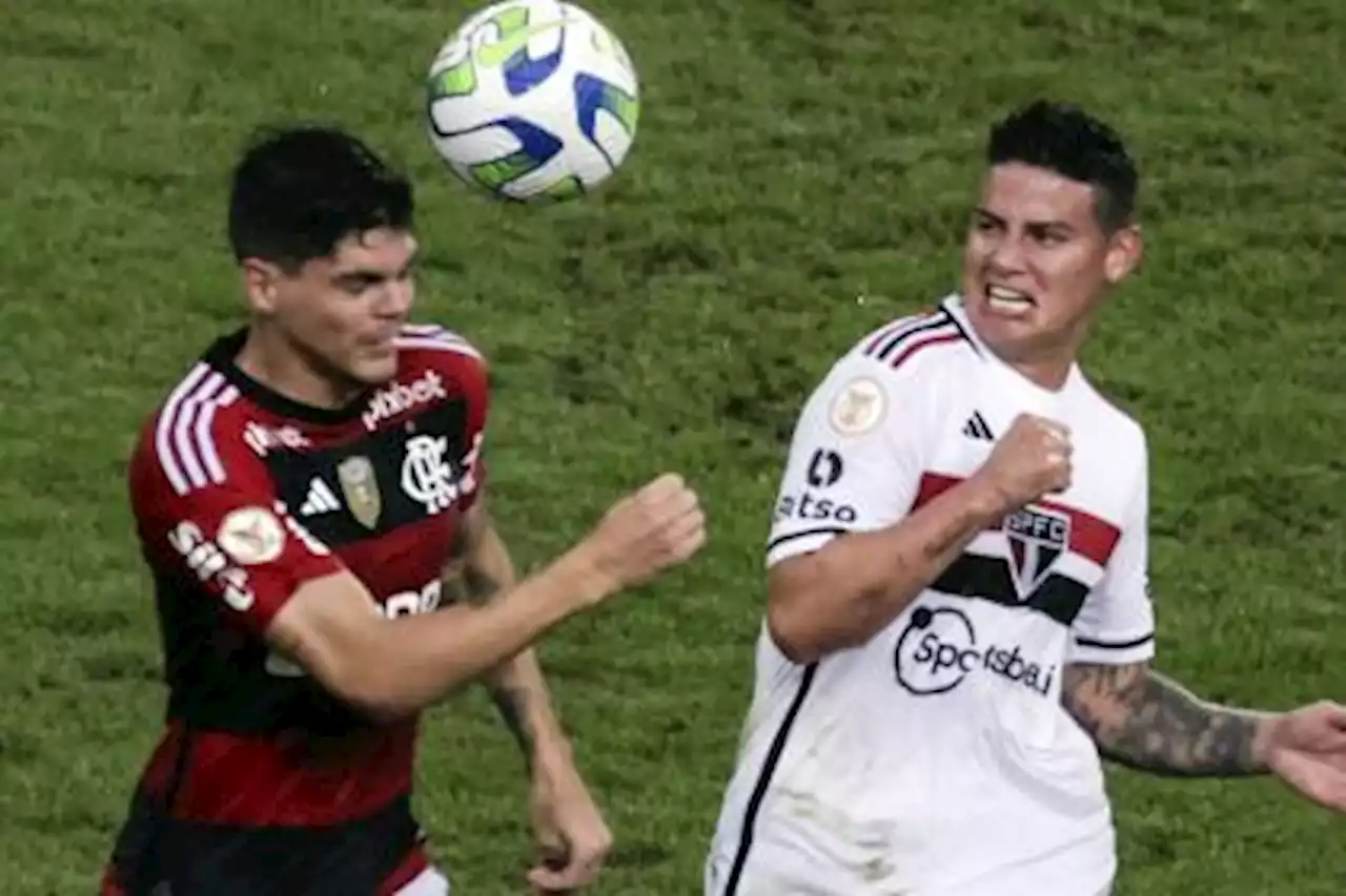 James Rodríguez estuvo a la altura: así fue su debut con Sao Paulo