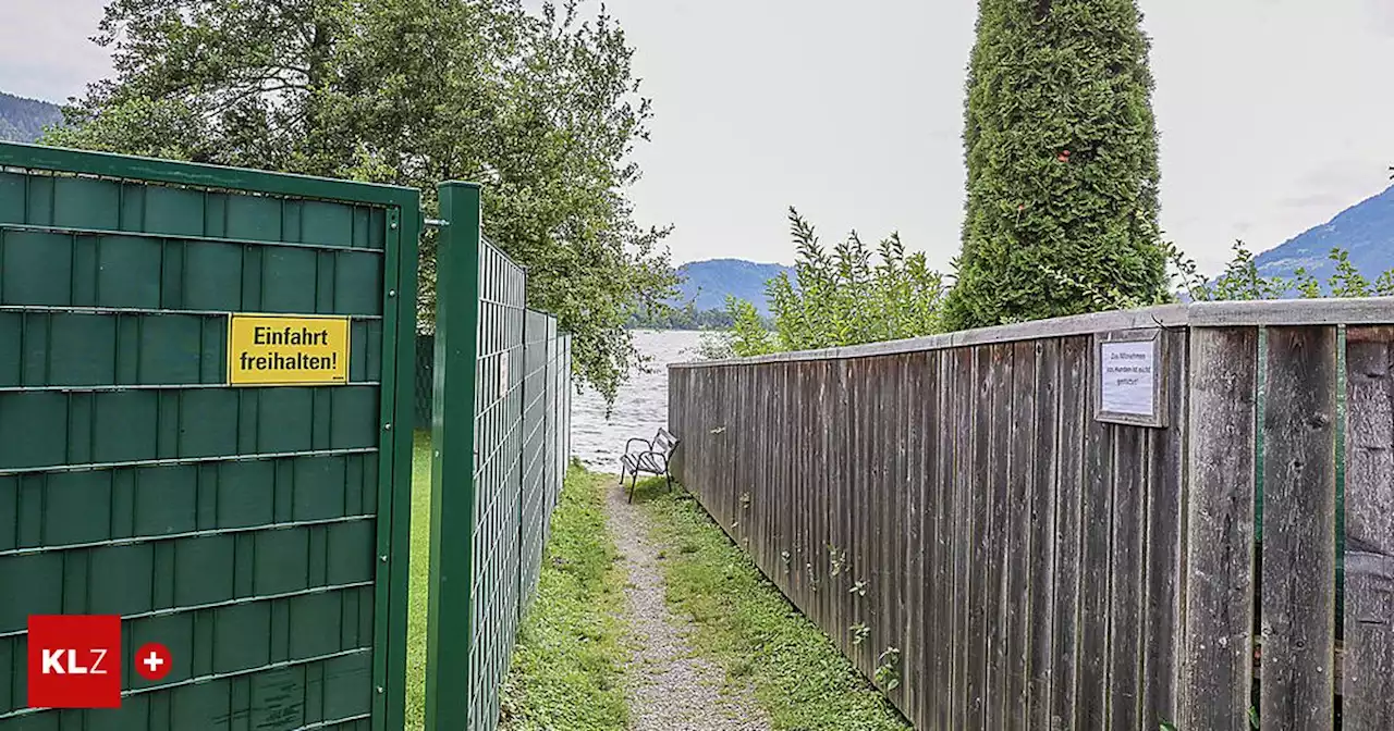 Aktion ins Stocken geraten: Land Kärnten findet keine freien Seezugänge mehr