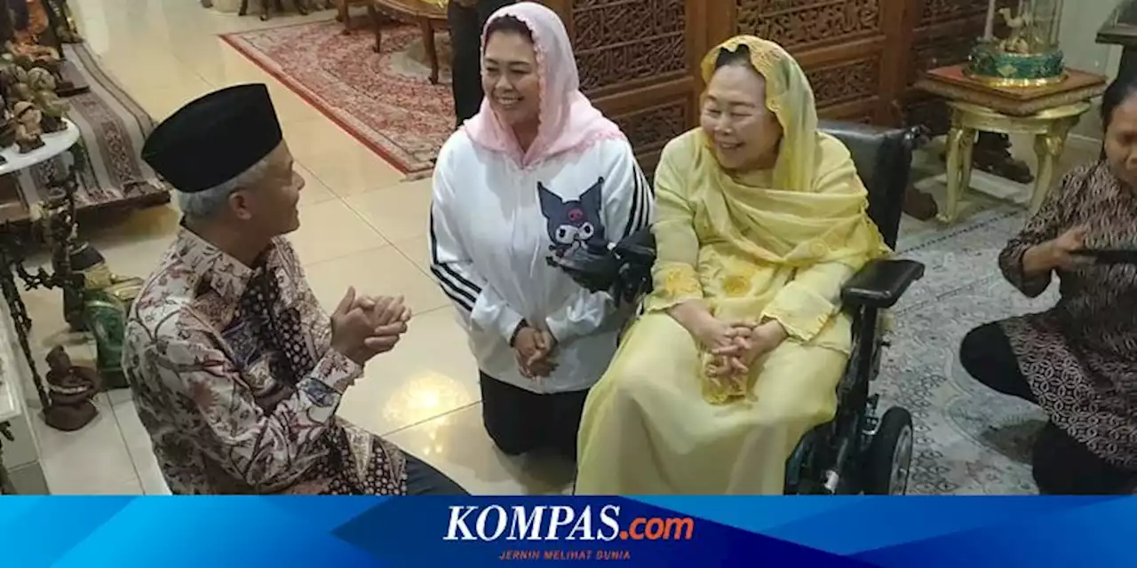 Ganjar Silaturahmi ke Ciganjur, Bertemu Sinta Nuriyah dan Yenny Wahid