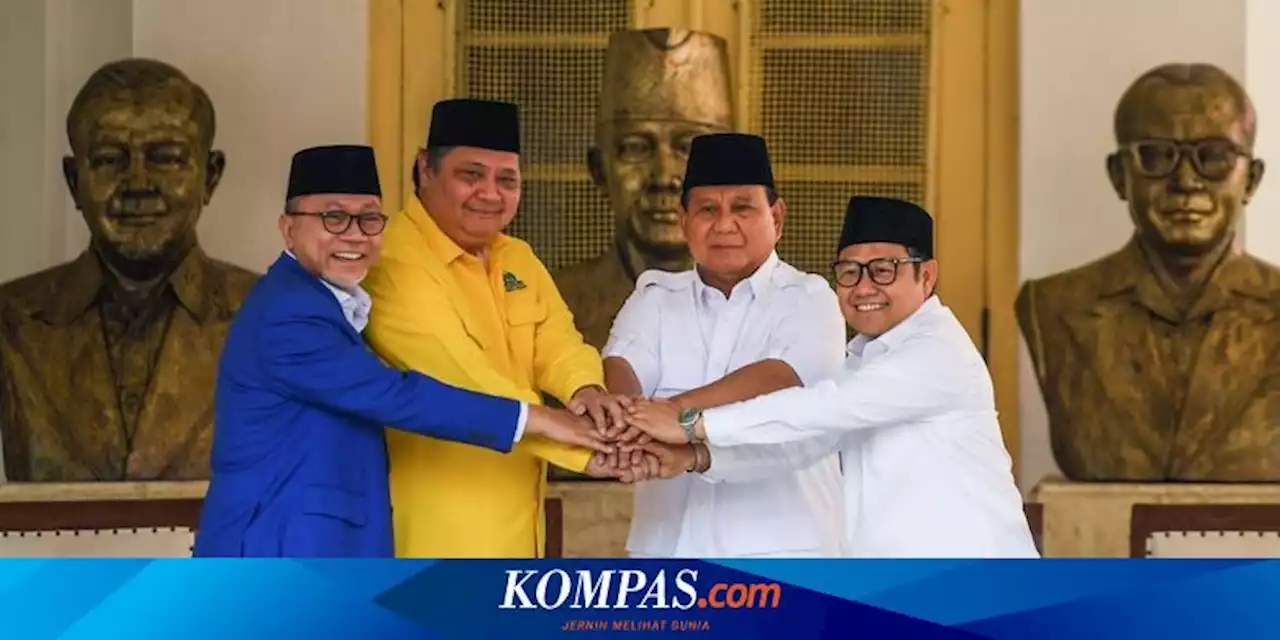 PAN dan Golkar Deklarasi Dukung Prabowo Capres, PPP: KIB Otomatis Bubar