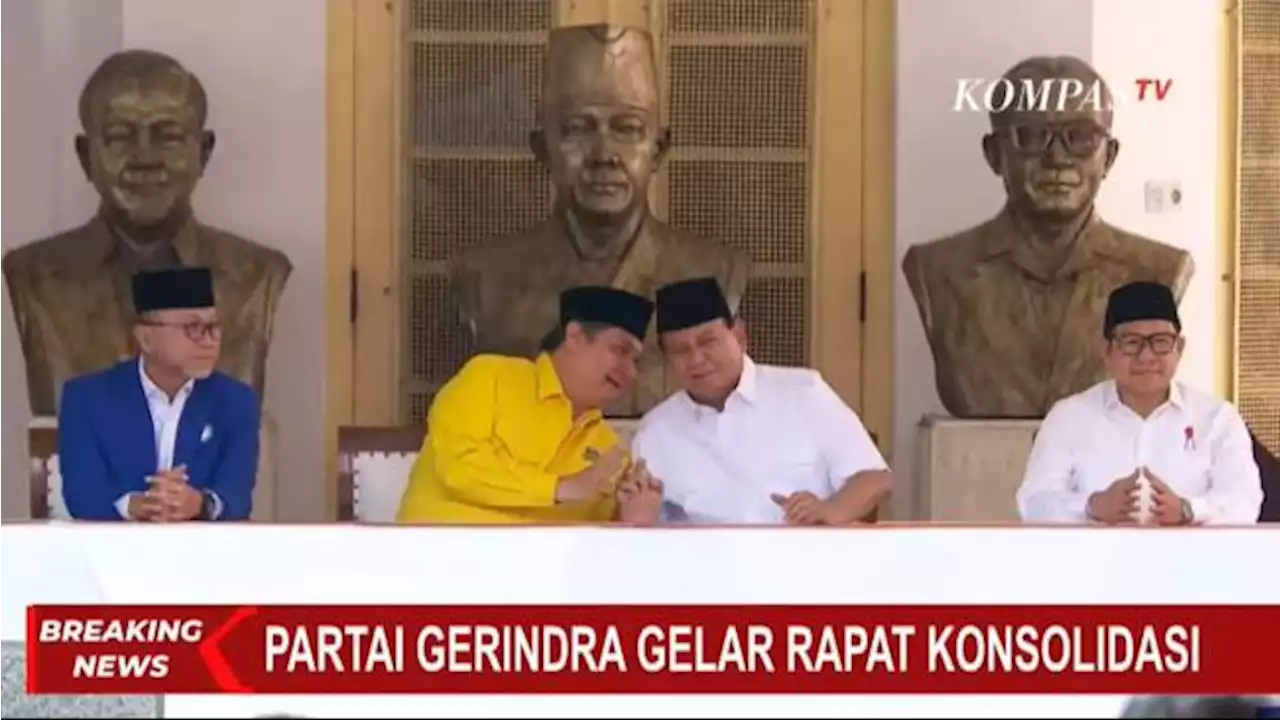 Golkar dan PAN Resmi Dukung Prabowo Subianto Maju di Pilpres 2024, Tandatangani Kerja Sama Politik