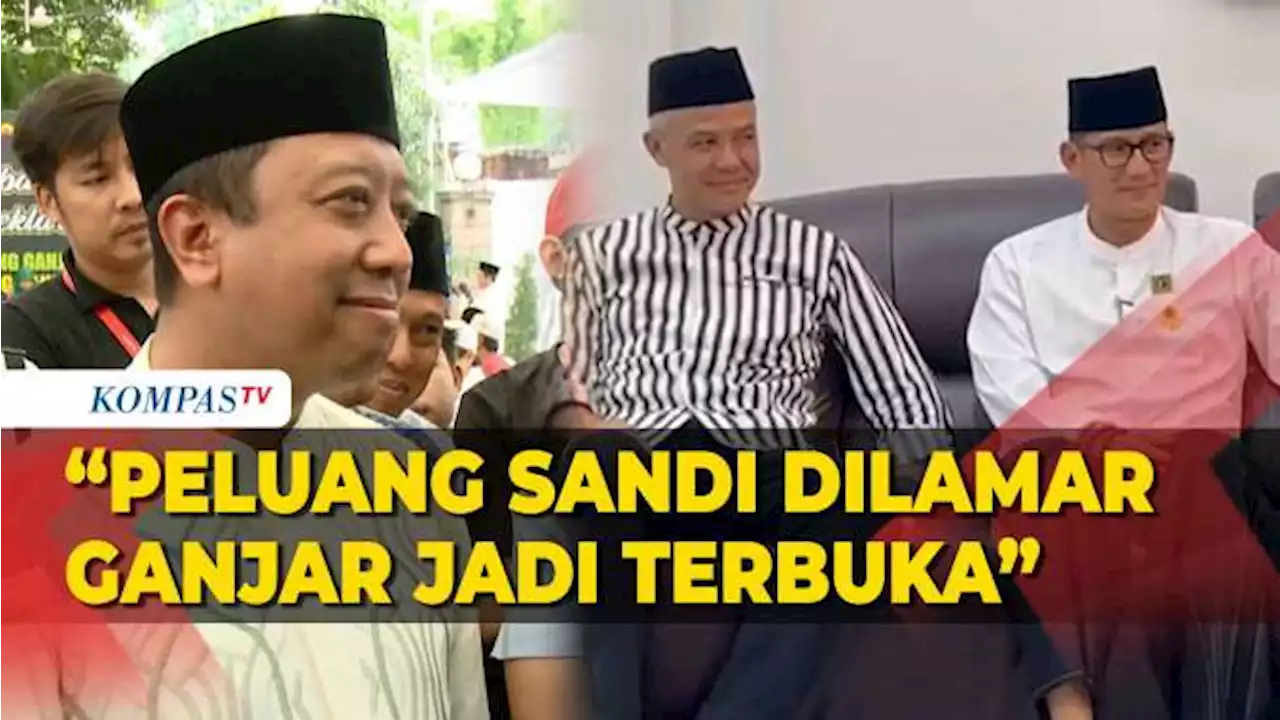 Golkar-PAN Dukung Prabowo, PPP: Peluang Sandi Dilamar Ganjar Semakin Terbuka