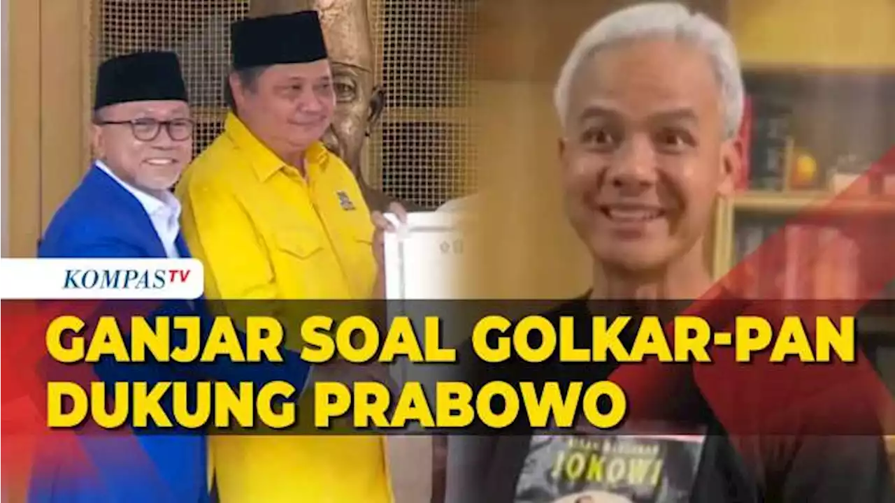 Tanggapan Ganjar Pranowo Usai Golkar dan PAN Dukung Prabowo Subianto