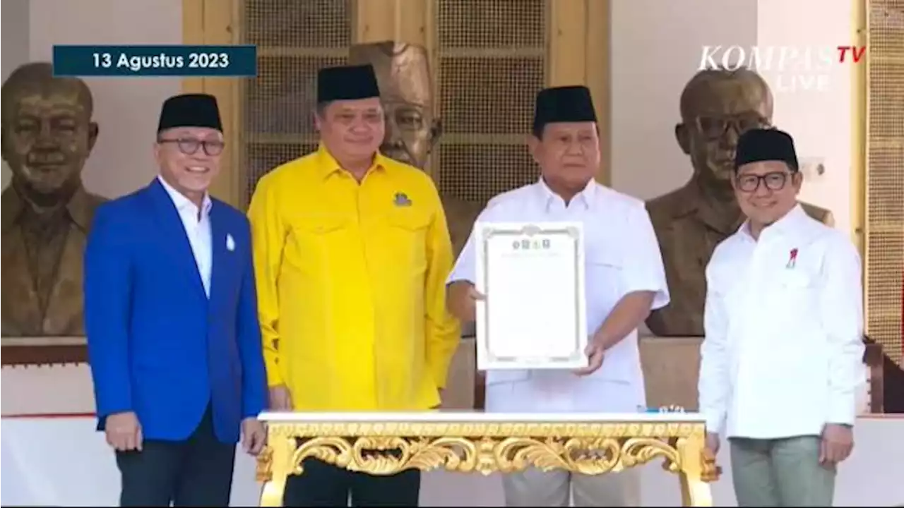 Zulhas dan Airlangga Tegaskan Tak Ada Arahan dari Jokowi Terkait Dukungan untuk Prabowo Subianto