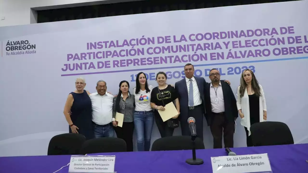 En Álvaro Obregón vecinos y gobierno trabajan en conjunto por el bien de todos