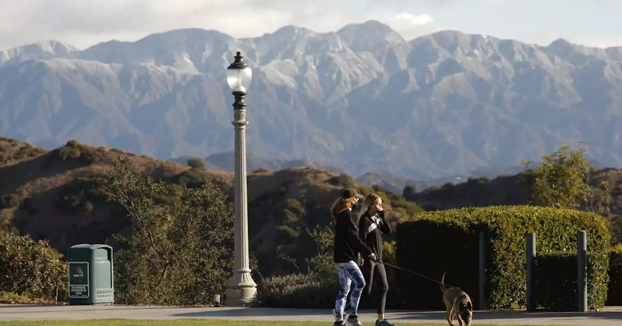 Chance of showers, thunderstorms in mountains of L.A. and Ventura counties this weekend