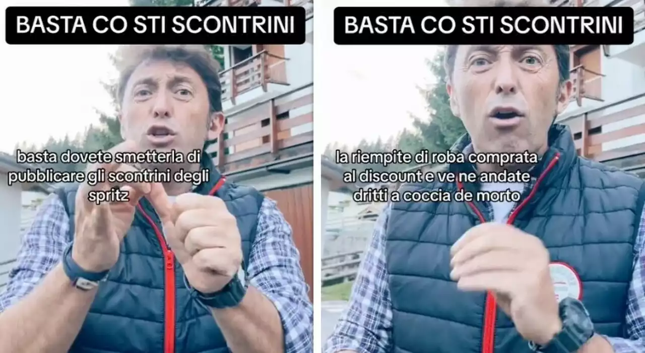 «Basta pubblicare le foto degli scontrini, sembrate depressi: prendete la borsa frigo e andate al discount»